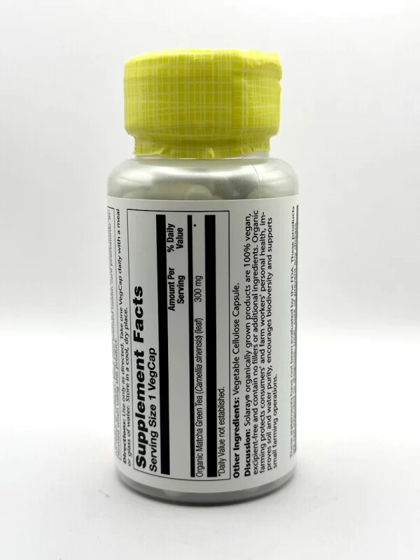 Solaray - Matcha Green Tea - Image 2