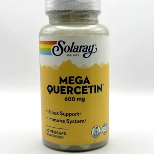Solaray - Quercetin, Mega 600 mg 60 VegCaps