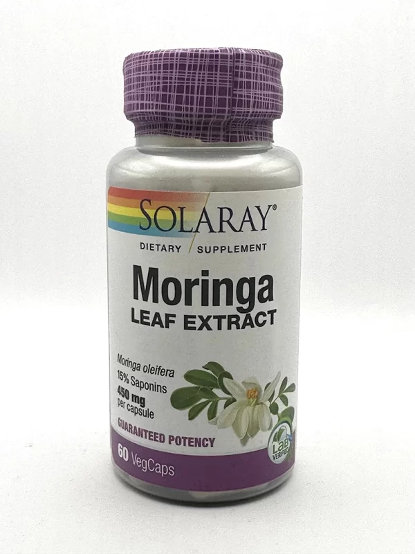 Solaray - Moringa Leaf Extract 60 VegCaps