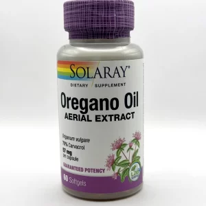 Solaray -  Oregano Oil, 70% - 60 Softgels