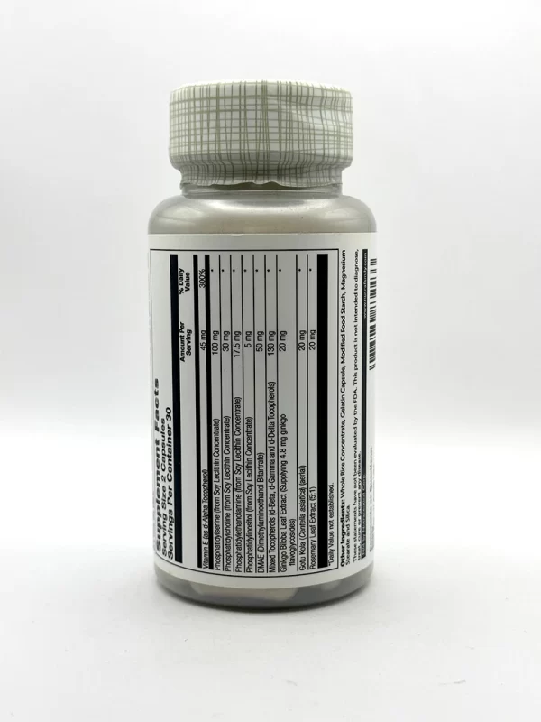 Solaray - Phosphatidylserine Plus 60 Capsules - Image 2