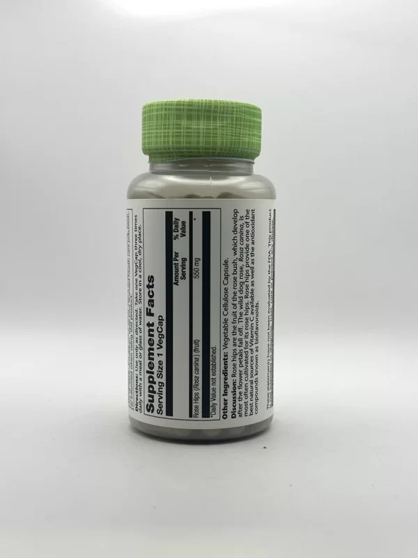 Solaray - Rose Hips - 100 VegCaps - Image 2