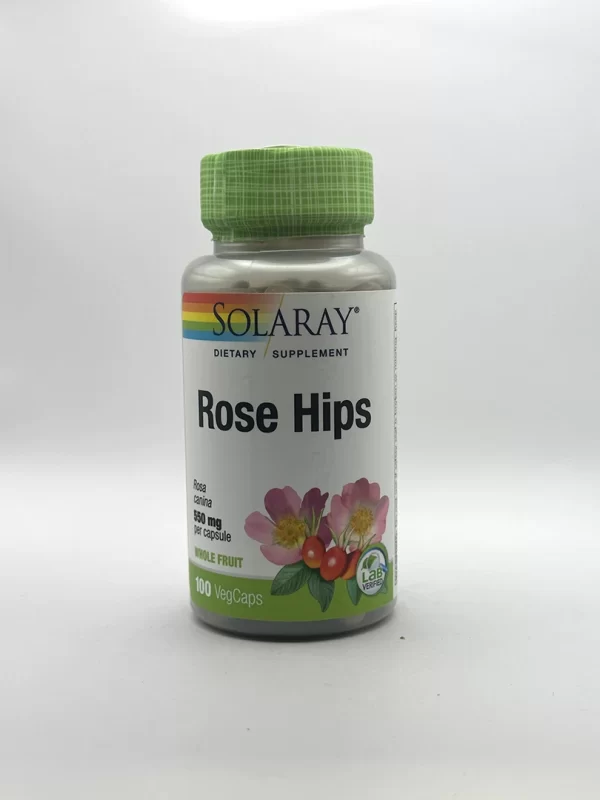 Solaray - Rose Hips - 100 VegCaps