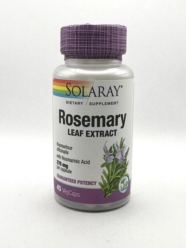 Solaray - Rosemary Leaf Extract 45 VegCaps