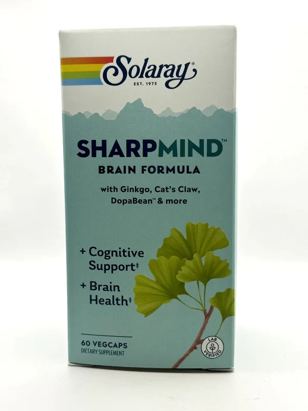 Solaray - Sharpmind 60 VegCaps