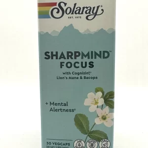Solaray - Sharpmind Focus 30 VegCaps