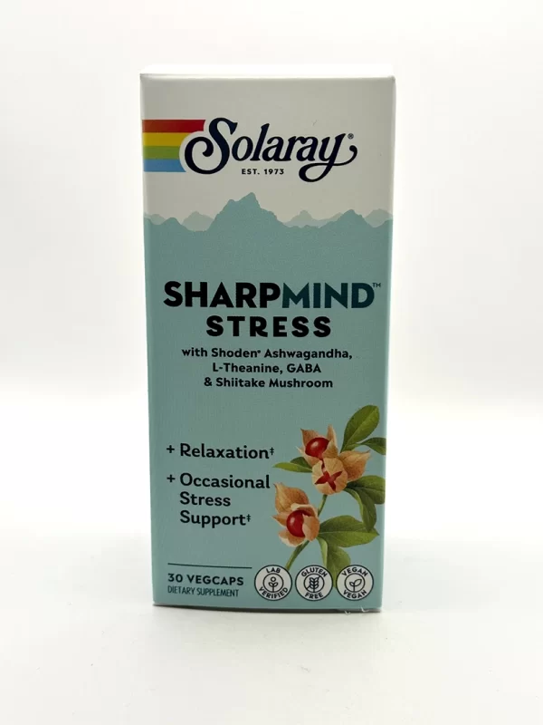 Solaray - Sharpmind Stress 30 VegCaps