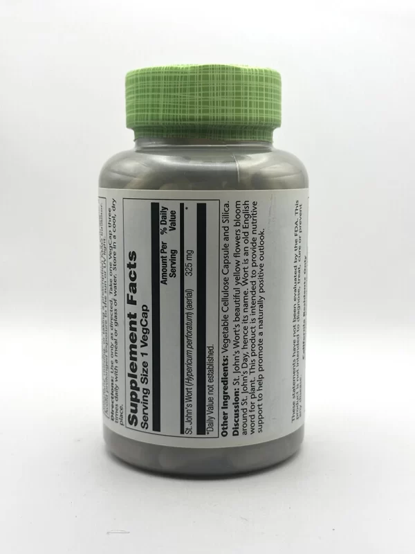 Solaray - St. John's Wort - 180 Capsules - Image 2