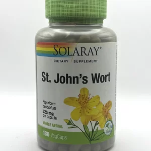Solaray - St. John's Wort - 180 Capsules