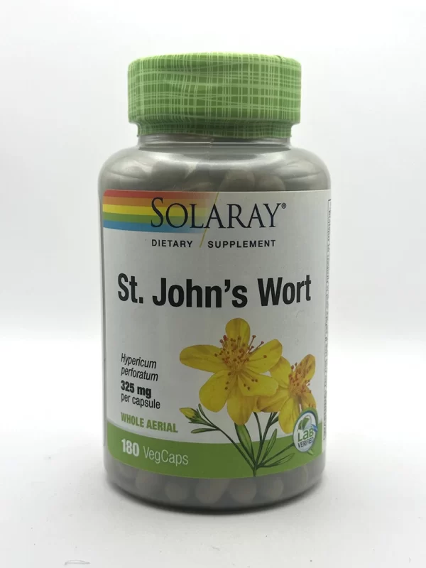 Solaray - St. John's Wort - 180 Capsules