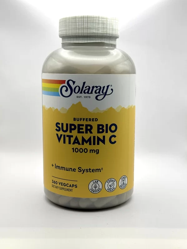 Solaray - Super Bio, Vitamin C, Buffered, TR 100, 250, & 240 VegCaps