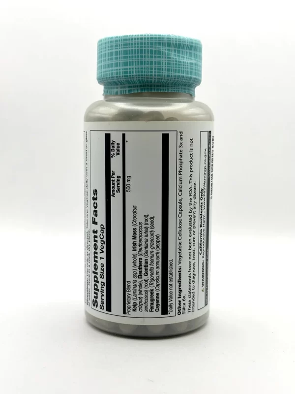 Solaray - Thyroid Blend SP-26 100 VegCaps - Image 2