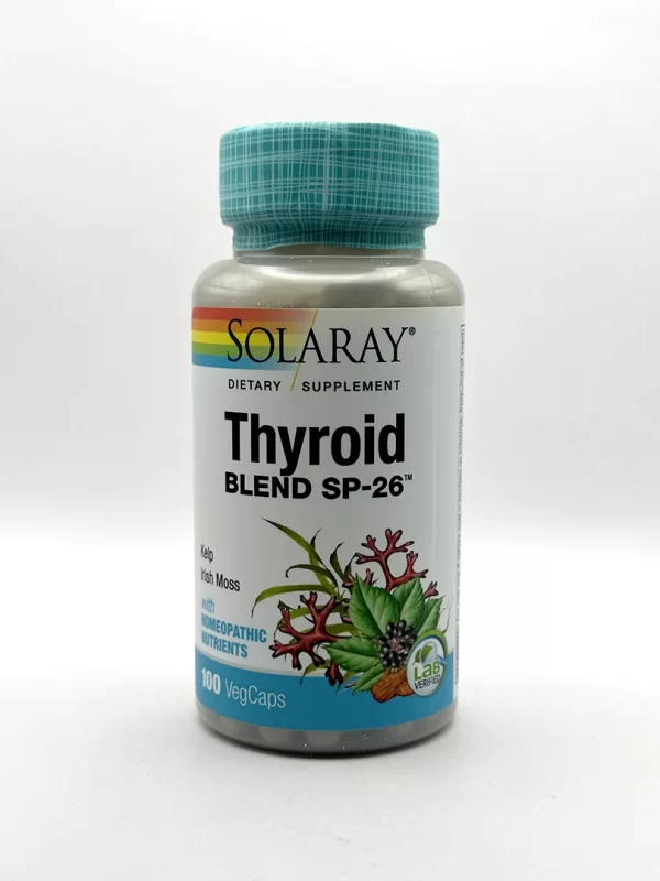 Solaray - Thyroid Blend SP-26 100 VegCaps