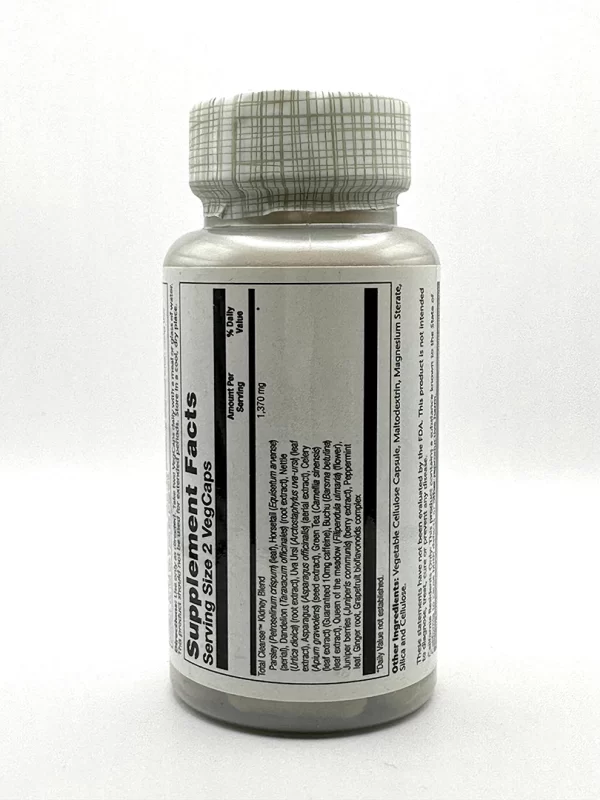 Solaray - Total Cleanse, Kidney 60 VegCaps - Image 2