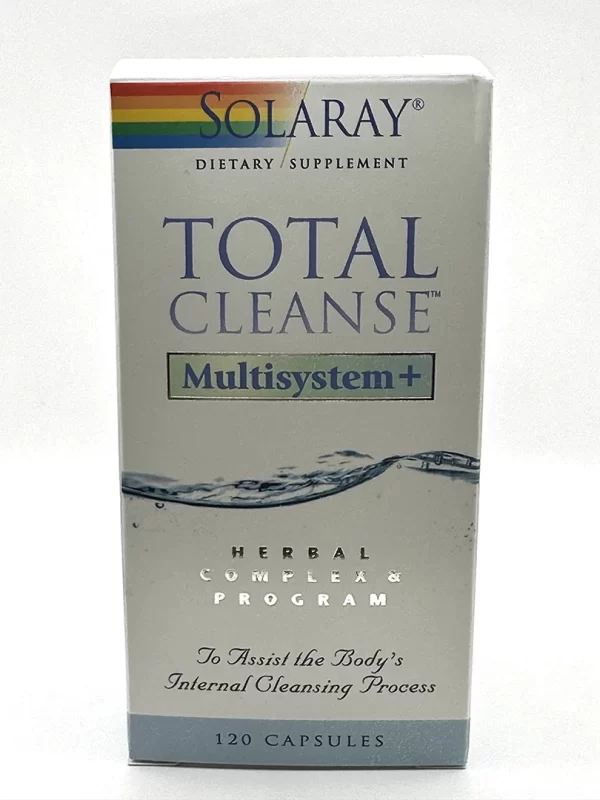 Solaray - Total Cleanse, Multisystem 120 Capsules