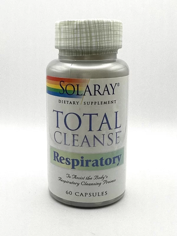 Solaray - Total Cleanse, Respiratory 60 Capsules