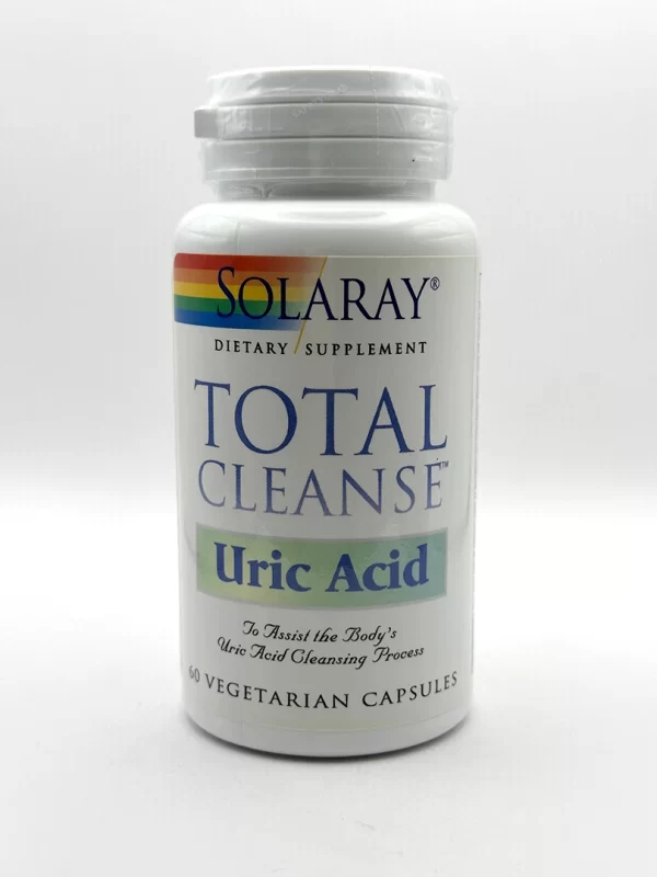 Solaray - Total Cleanse, Uric Acid 60 VegCaps