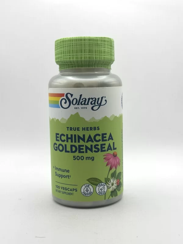 Solaray -  Echinacea & Goldenseal - 100 VegCaps