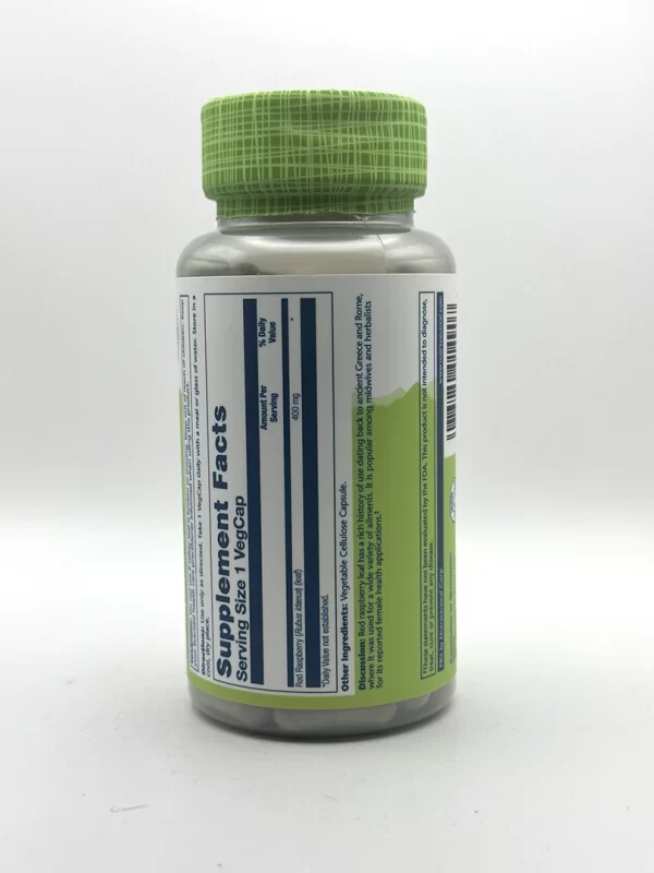 Solaray - Red Raspberry - 100 VegCaps - Image 2