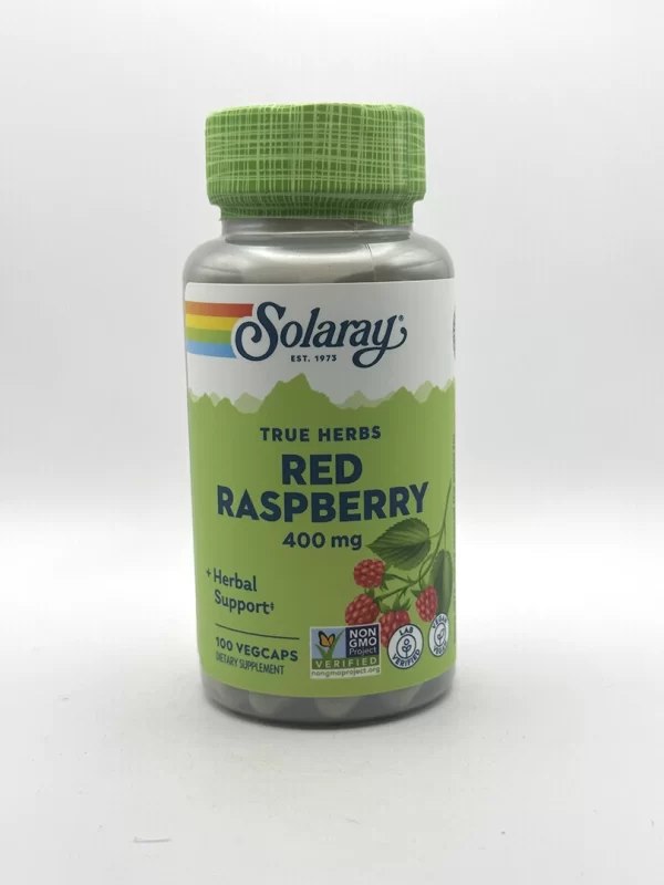 Solaray - Red Raspberry - 100 VegCaps