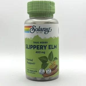 Solaray - Slippery Elm - 100 Capsules