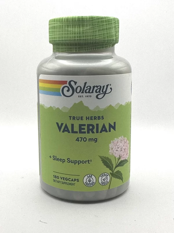 Solaray - Valerian - 180 Capsules