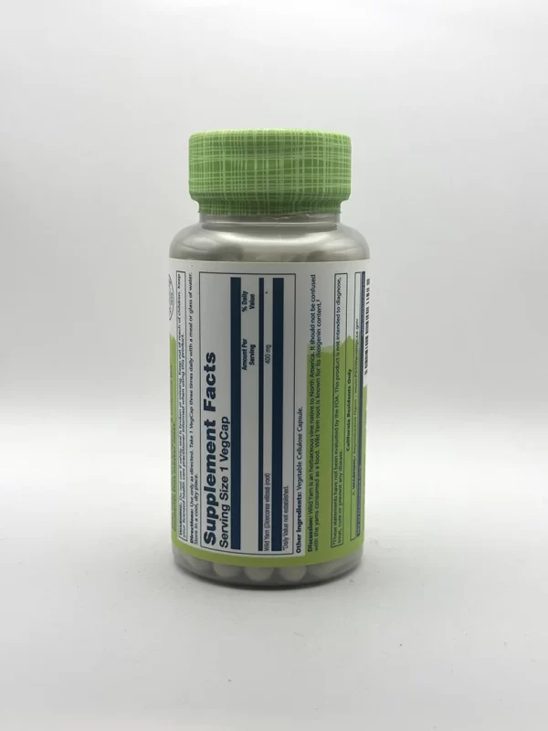 Solaray - Wild Yam - 100 Capsules - Image 2