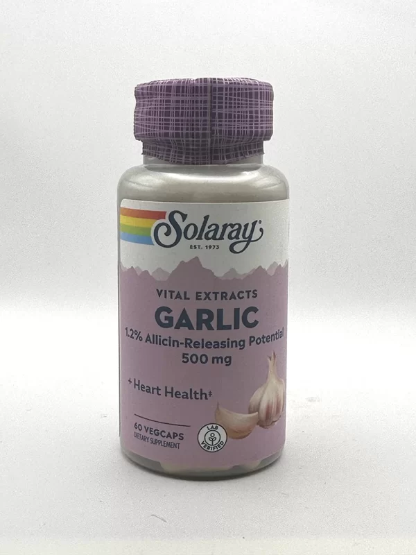 Solaray - Garlic Bulb Extract 60 VegCaps