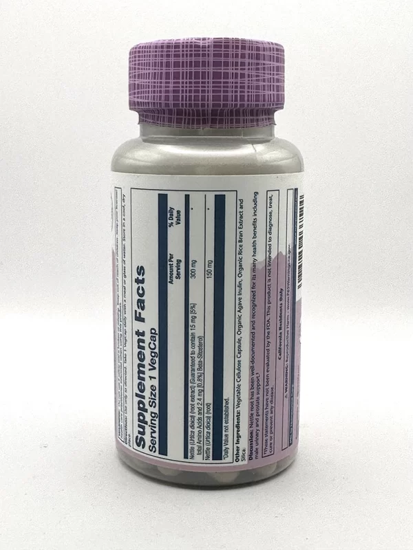 Solaray - Nettle Root Extract 60 VegCaps - Image 2