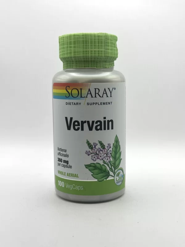 Solaray - Vervain - 100 Capsules