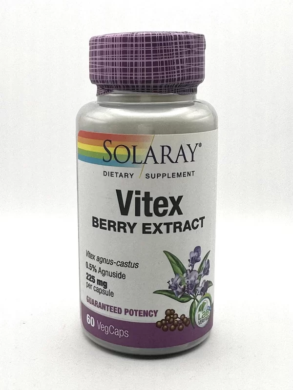 Solaray - Vitex Chaste Extract 60 VegCaps