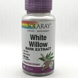 Solaray - White Willow Extract 60 VegCaps