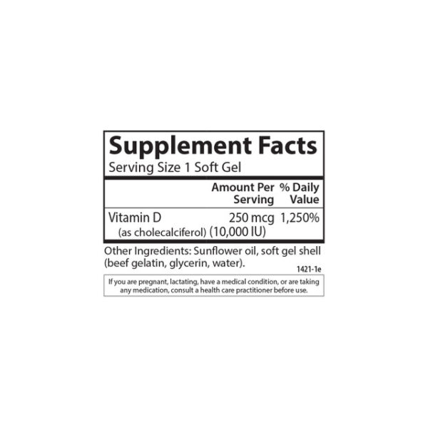 Carlson - Vitamin D-3 - Image 2