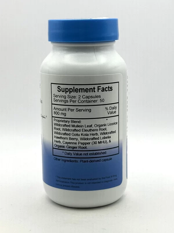 Wholistic Botanicals - Adrenal Formula - 100 VegCaps - Image 2
