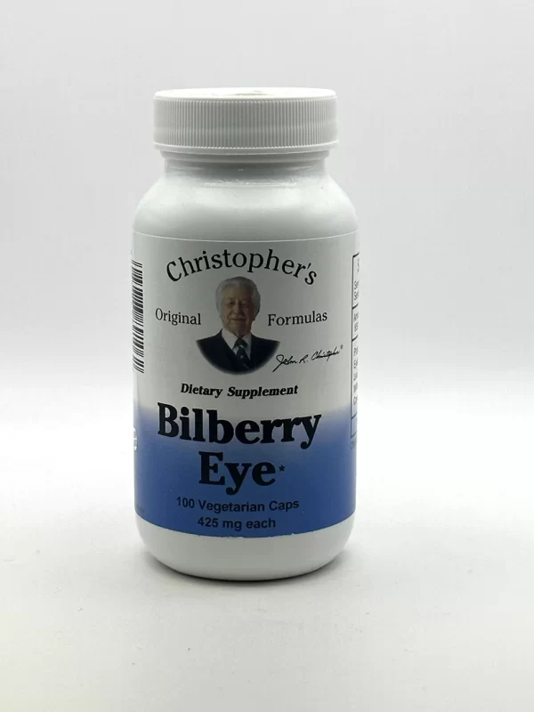 Wholistic Botanicals - Bilberry Eye - 100 VegCaps