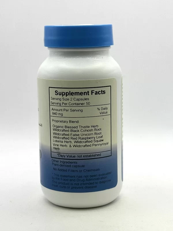 Wholistic Botanicals - Birth Prep - 100 VegCaps - Image 2