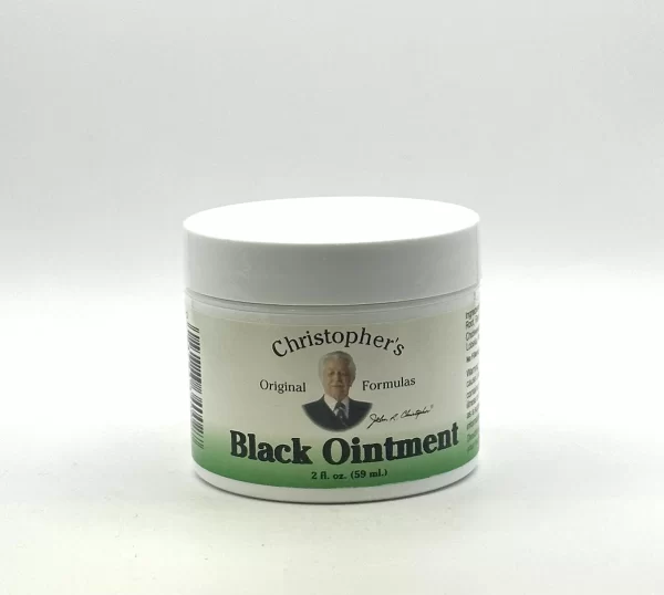 Wholistic Botanicals - Black Ointment - 2 oz.