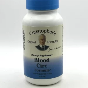 Wholistic Botanicals - Blood Circulation - 100 VegCaps