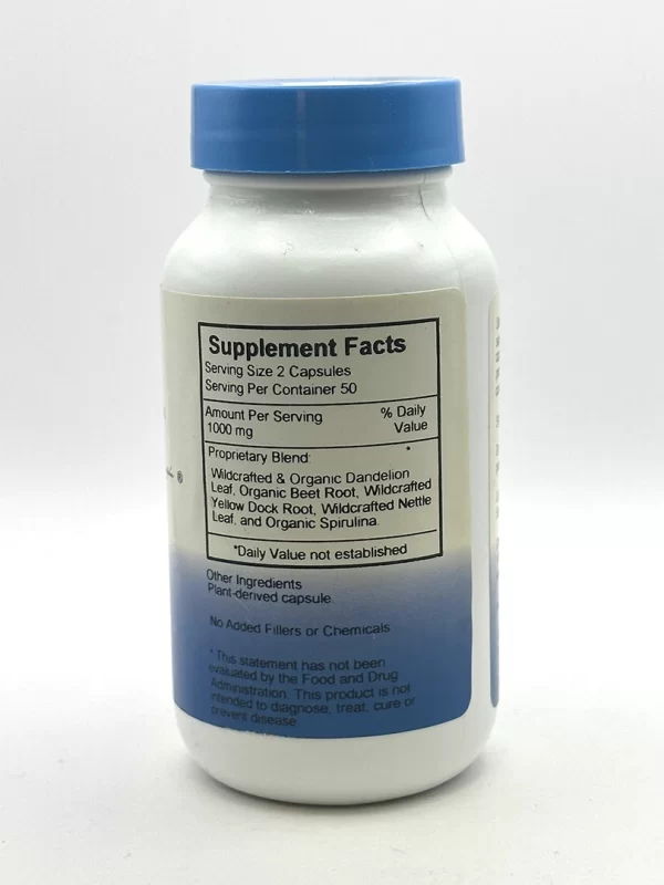Wholistic Botanicals - Herbal Iron - 100 VegCaps - Image 2