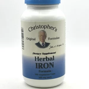Wholistic Botanicals - Herbal Iron - 100 VegCaps