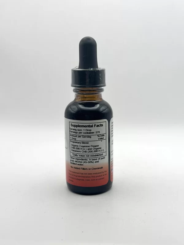 Wholistic Botanicals - Hot Cayenne Extract - 1 oz. - Image 2