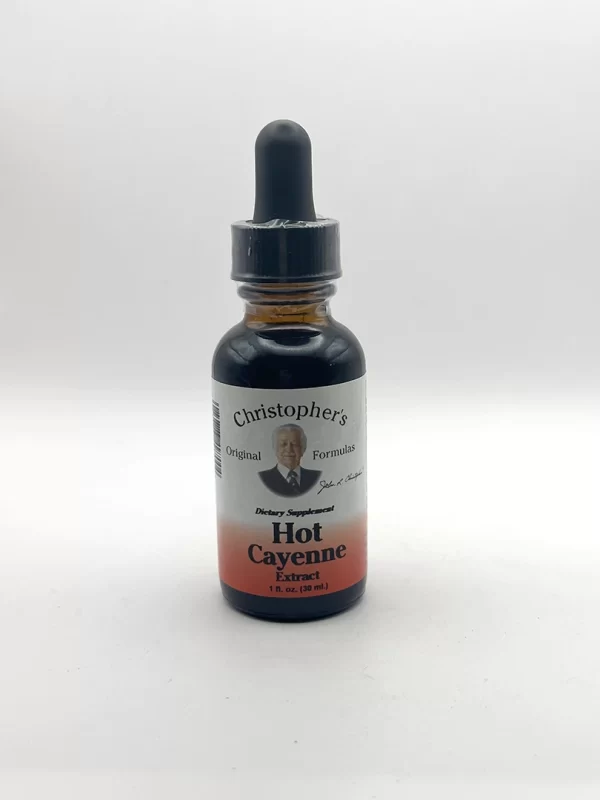 Wholistic Botanicals - Hot Cayenne Extract - 1 oz.