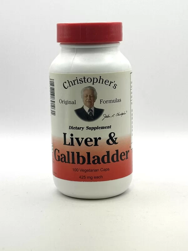 Wholistic Botanicals - Liver & Gallbladder - 100 VegCaps