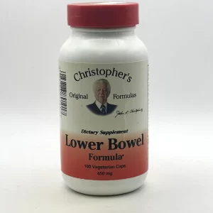 Wholistic Botanicals - Lower Bowel Formula - 100 VegCaps
