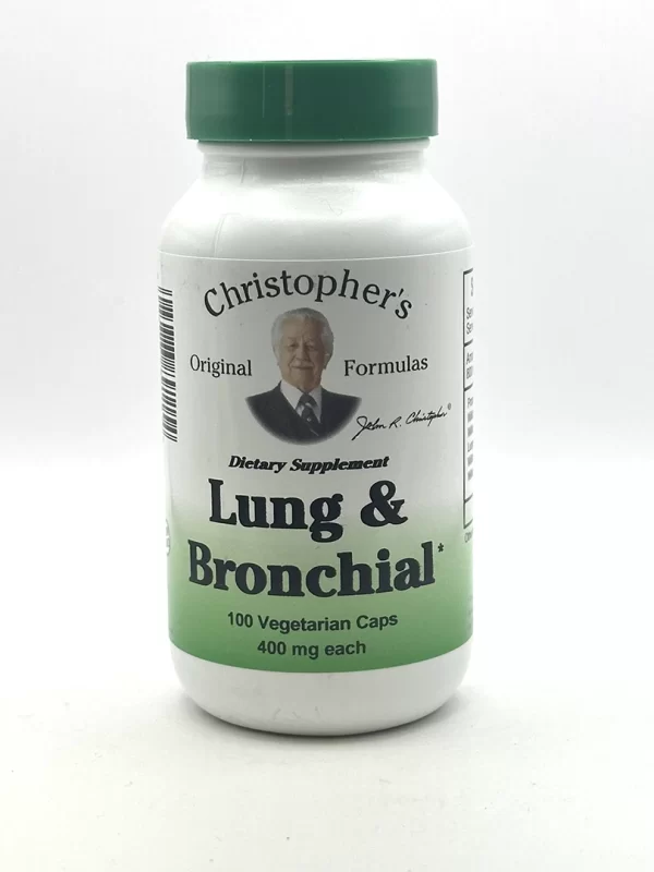 Wholistic Botanicals - Lung & Bronchial - 100 VegCaps