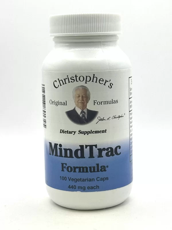 Wholistic Botanicals - MindTrac - 100 VegCaps