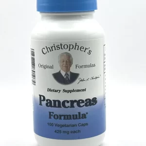 Wholistic Botanicals - Pancreas Formula - 100 VegCaps