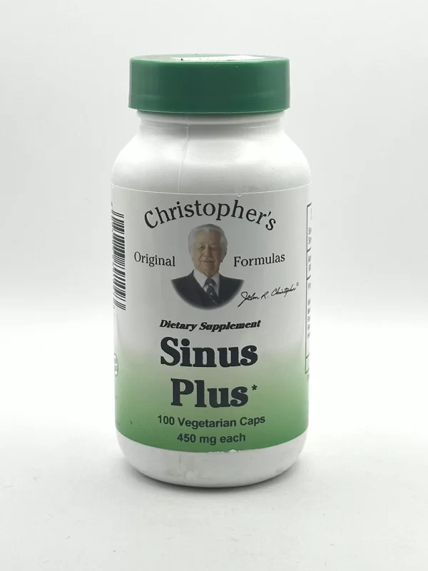 Wholistic Botanicals - Sinus Plus - 100 VegCaps