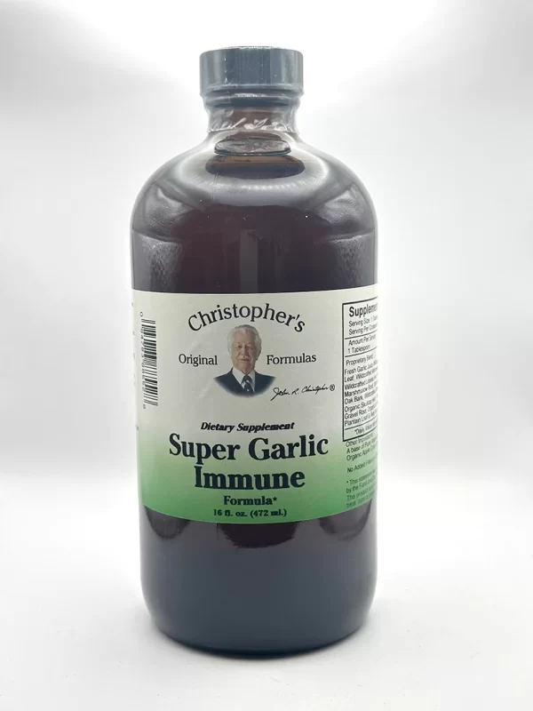 Wholistic Botanicals - Super Garlic Immune Syrup - 16 oz.
