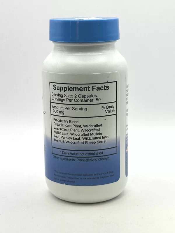 Wholistic Botanicals - Thyroid Maintenance - 100 VegCaps - Image 2